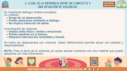 ESCUELA Y FAMILIA: ¿Qué hacer y cómo resolver conflictos entre estudiantes de manera adecuada? en PDF