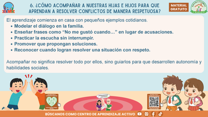ESCUELA Y FAMILIA: ¿Qué hacer y cómo resolver conflictos entre estudiantes de manera adecuada? en PDF