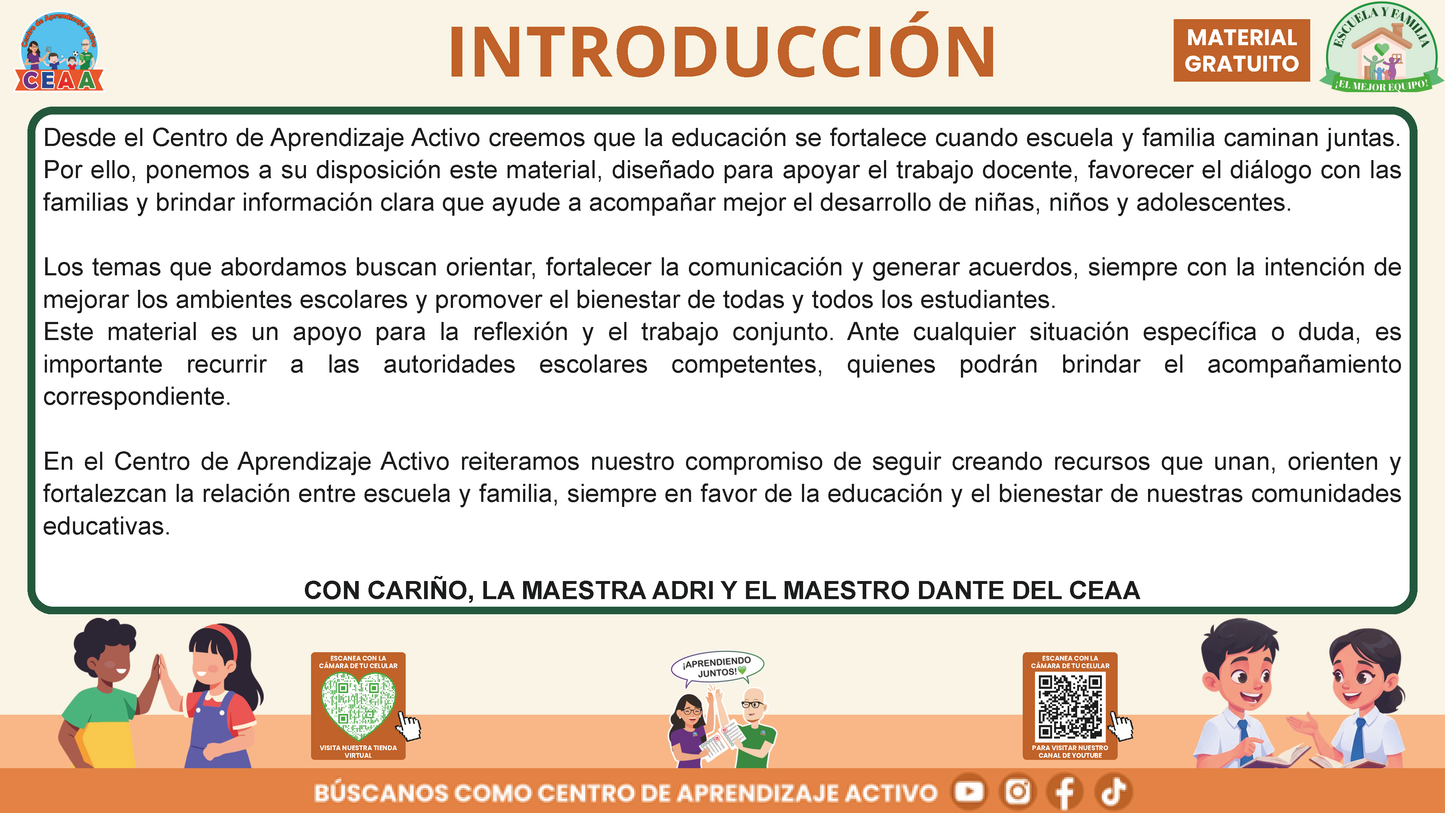 ESCUELA Y FAMILIA: ¿POR QUÉ SON IMPORTANTES LOS ACUERDOS DE CONVIVENCIA PARA EL APRENDIZAJE DE MIS HIJOS? en PDF