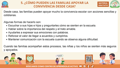 ESCUELA Y FAMILIA: ¿POR QUÉ SON IMPORTANTES LOS ACUERDOS DE CONVIVENCIA PARA EL APRENDIZAJE DE MIS HIJOS? en PDF