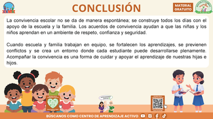ESCUELA Y FAMILIA: ¿POR QUÉ SON IMPORTANTES LOS ACUERDOS DE CONVIVENCIA PARA EL APRENDIZAJE DE MIS HIJOS? en PDF