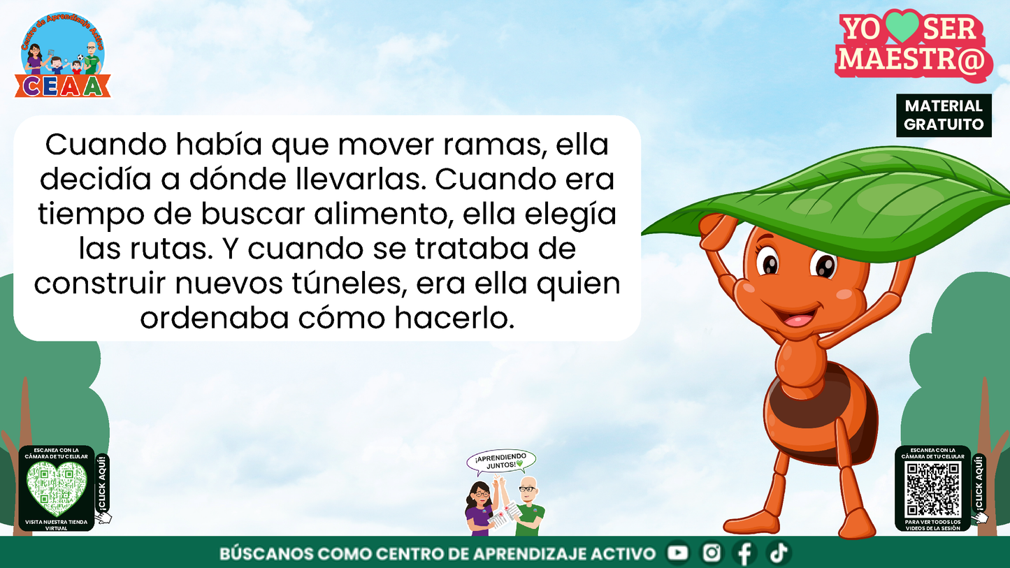 Historias para Maestros - ESMERALDA, LA HORMIGA QUE APRENDIÓ A ESCUCHAR en PDF