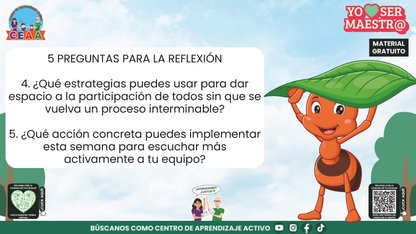 Historias para Maestros - ESMERALDA, LA HORMIGA QUE APRENDIÓ A ESCUCHAR en PDF