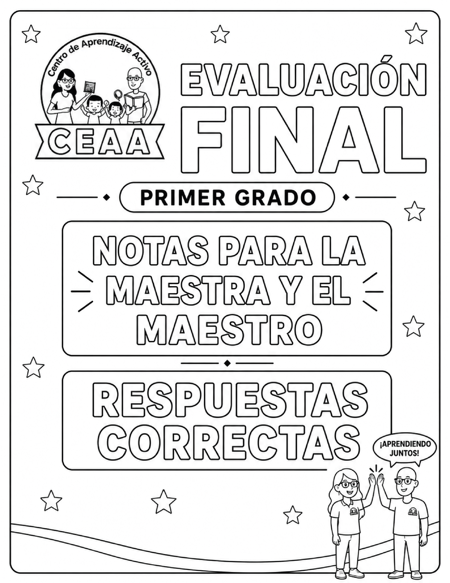 Evaluación Final - Primer Grado de Primaria en PDF