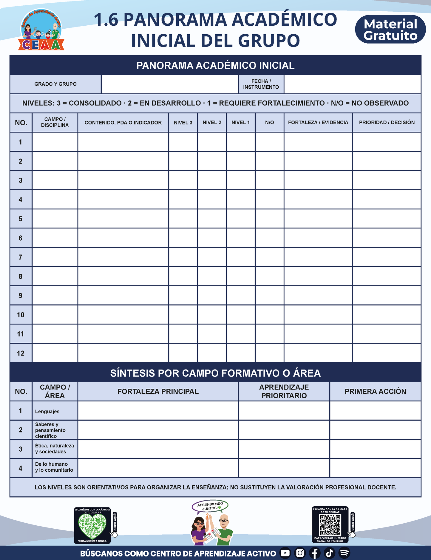 EXPEDIENTE INTEGRAL PARA LA EVALUACIÓN FORMATIVA Y ACOMPAÑAMIENTO DE LOS ESTUDIANTES en PDF