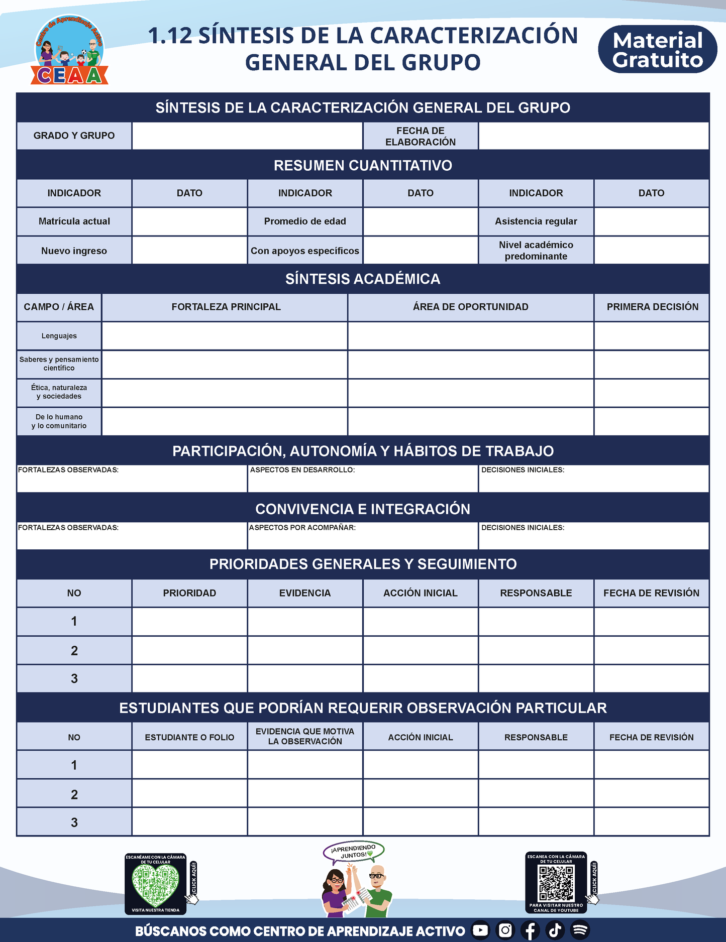 EXPEDIENTE INTEGRAL PARA LA EVALUACIÓN FORMATIVA Y ACOMPAÑAMIENTO DE LOS ESTUDIANTES en PDF