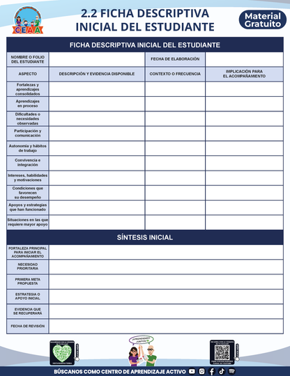 EXPEDIENTE INTEGRAL PARA LA EVALUACIÓN FORMATIVA Y ACOMPAÑAMIENTO DE LOS ESTUDIANTES en PDF