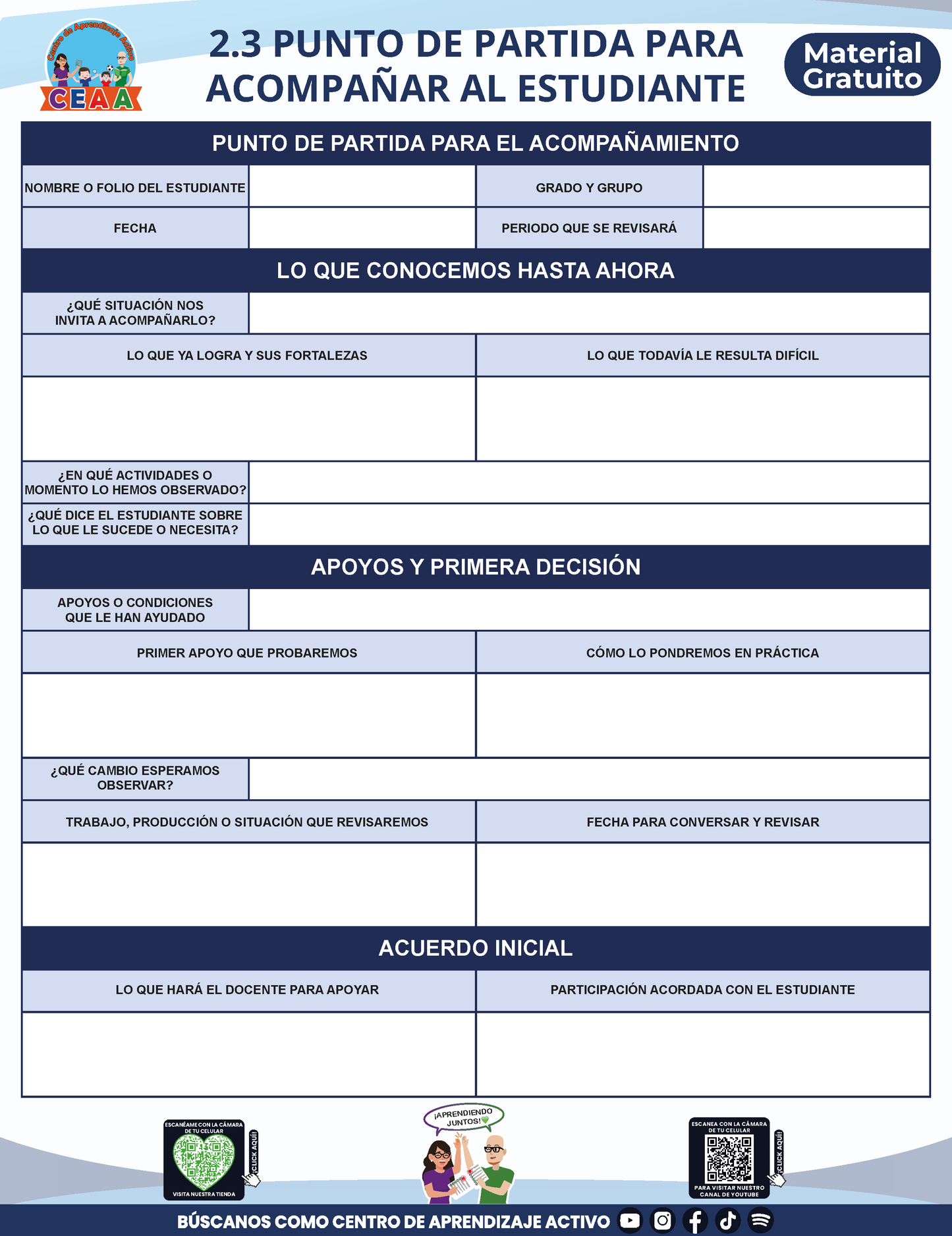 EXPEDIENTE INTEGRAL PARA LA EVALUACIÓN FORMATIVA Y ACOMPAÑAMIENTO DE LOS ESTUDIANTES en PDF