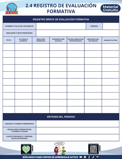 EXPEDIENTE INTEGRAL PARA LA EVALUACIÓN FORMATIVA Y ACOMPAÑAMIENTO DE LOS ESTUDIANTES en PDF