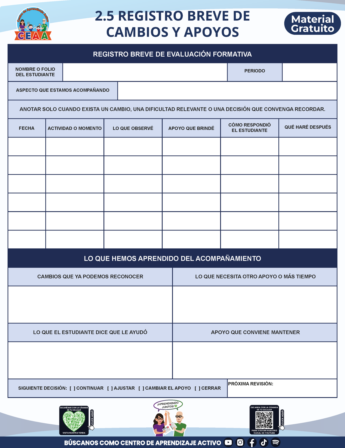 EXPEDIENTE INTEGRAL PARA LA EVALUACIÓN FORMATIVA Y ACOMPAÑAMIENTO DE LOS ESTUDIANTES en PDF