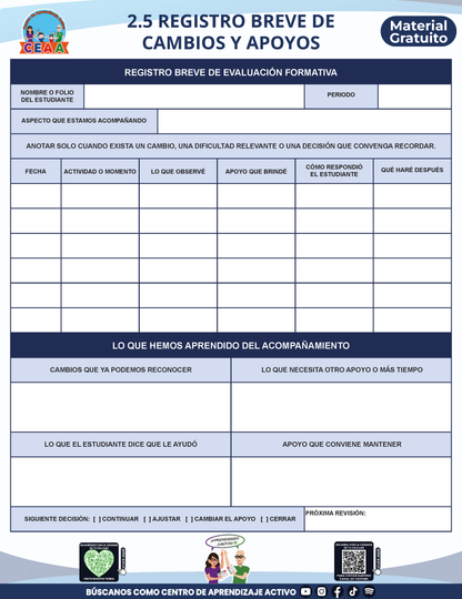 EXPEDIENTE INTEGRAL PARA LA EVALUACIÓN FORMATIVA Y ACOMPAÑAMIENTO DE LOS ESTUDIANTES en PDF