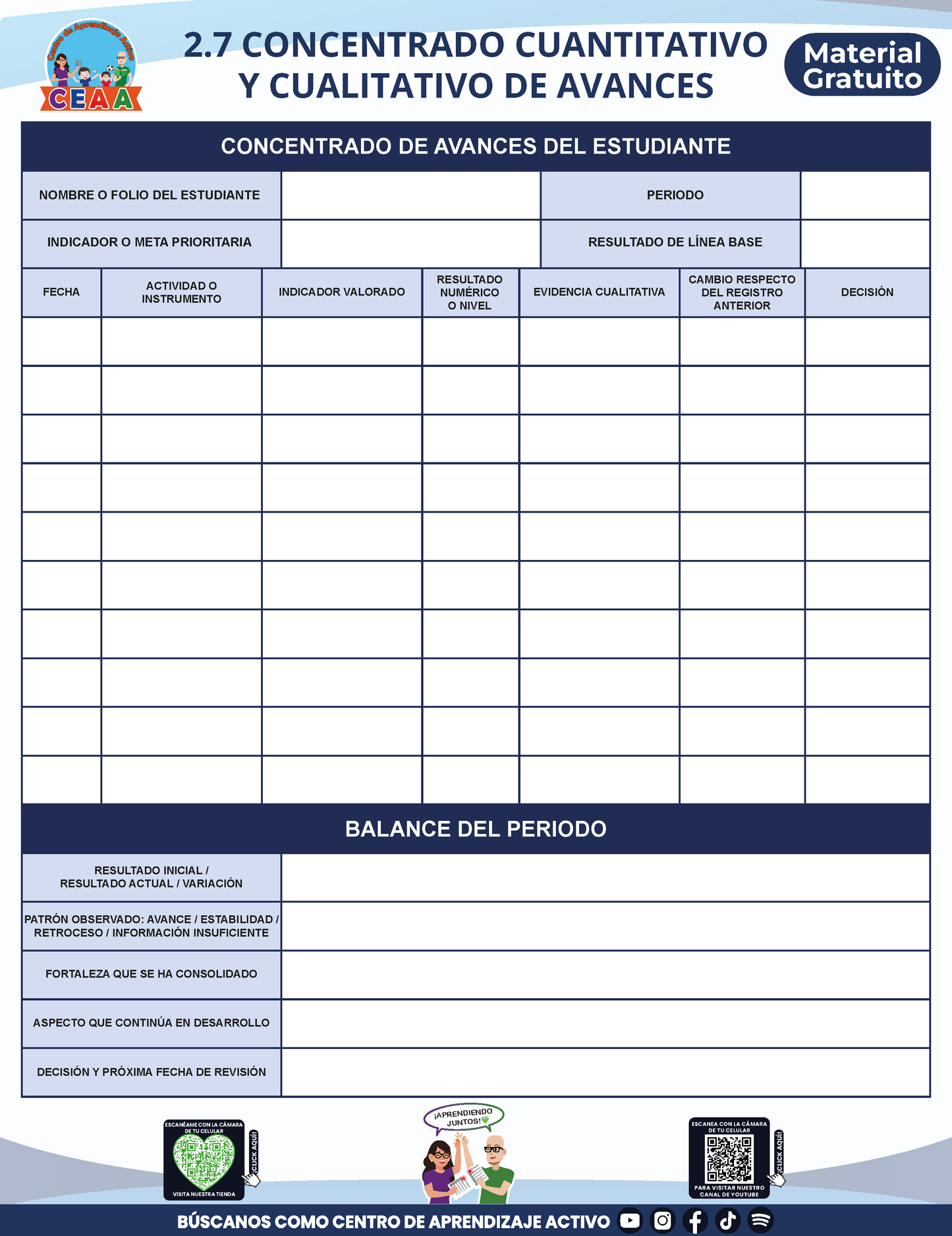 EXPEDIENTE INTEGRAL PARA LA EVALUACIÓN FORMATIVA Y ACOMPAÑAMIENTO DE LOS ESTUDIANTES en PDF