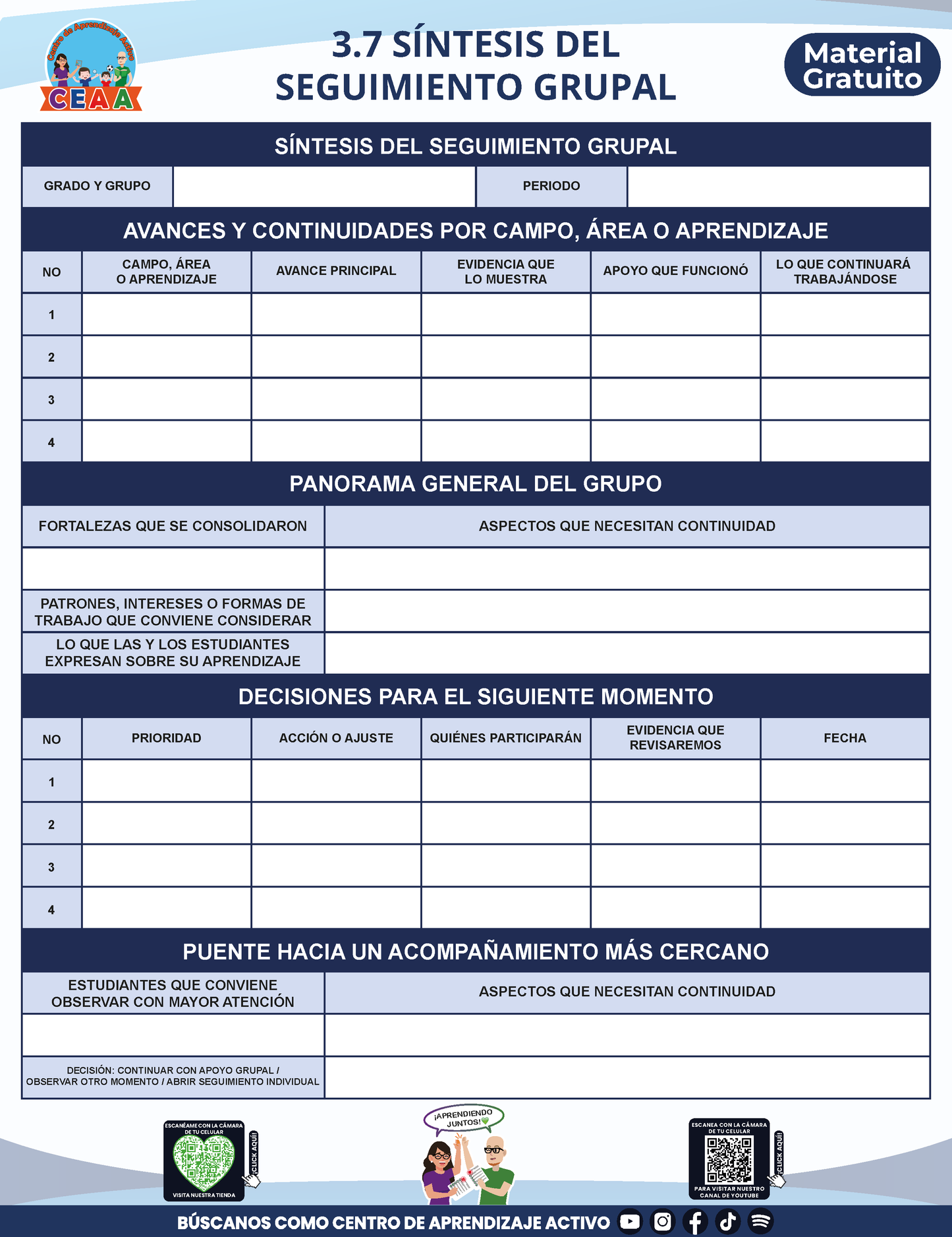 EXPEDIENTE INTEGRAL PARA LA EVALUACIÓN FORMATIVA Y ACOMPAÑAMIENTO DE LOS ESTUDIANTES en PDF
