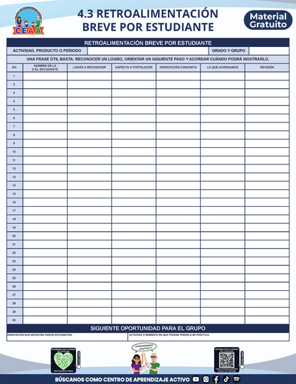 EXPEDIENTE INTEGRAL PARA LA EVALUACIÓN FORMATIVA Y ACOMPAÑAMIENTO DE LOS ESTUDIANTES en PDF