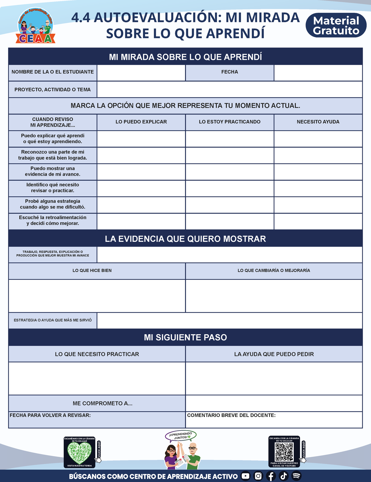 EXPEDIENTE INTEGRAL PARA LA EVALUACIÓN FORMATIVA Y ACOMPAÑAMIENTO DE LOS ESTUDIANTES en PDF
