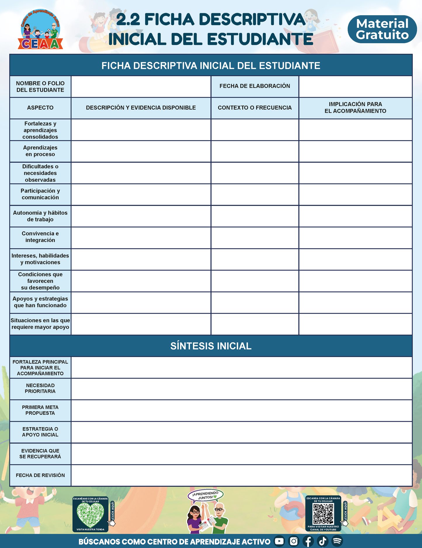 EXPEDIENTE INTEGRAL PARA LA EVALUACIÓN FORMATIVA Y ACOMPAÑAMIENTO DE LOS ESTUDIANTES en PDF V2