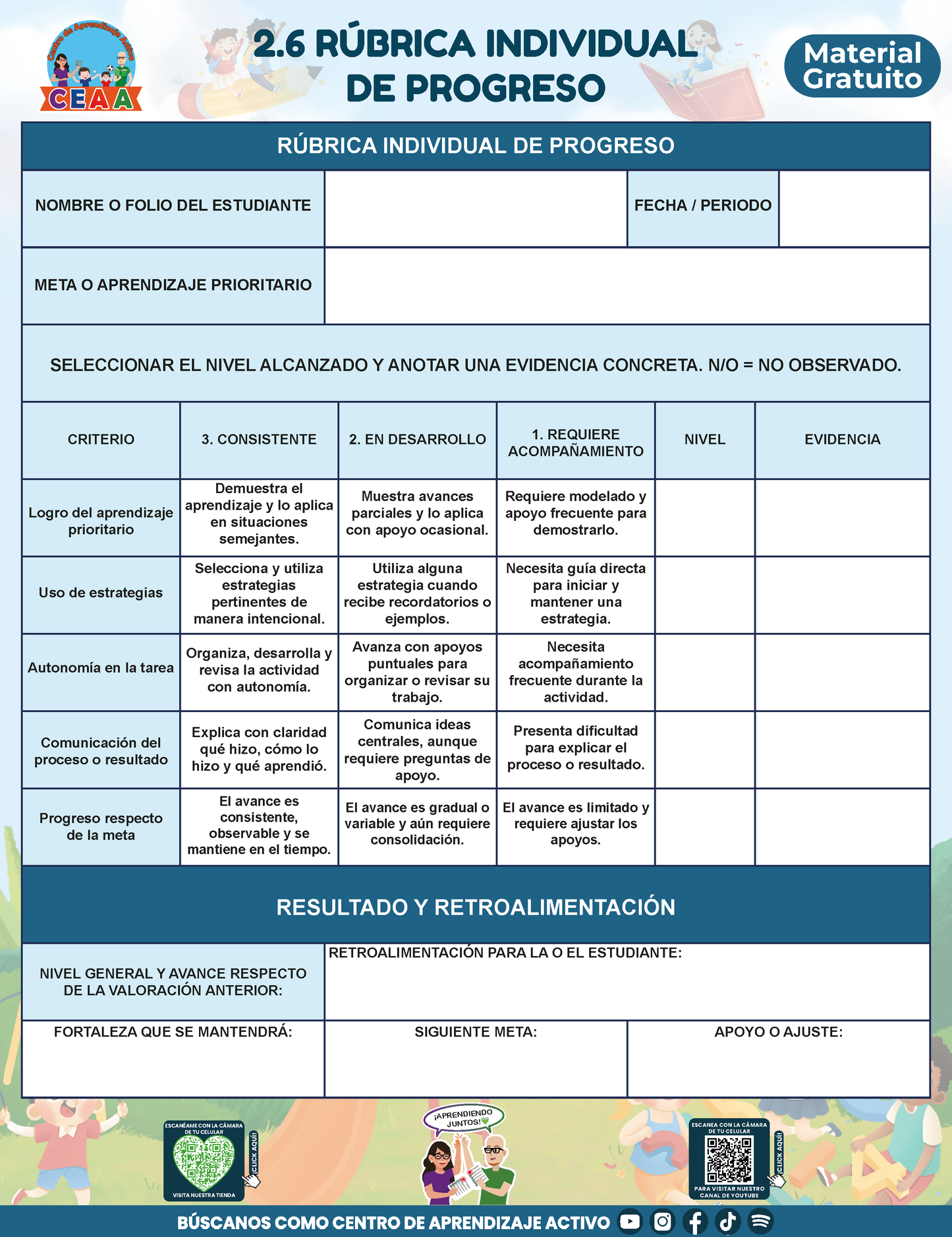 EXPEDIENTE INTEGRAL PARA LA EVALUACIÓN FORMATIVA Y ACOMPAÑAMIENTO DE LOS ESTUDIANTES en PDF V2