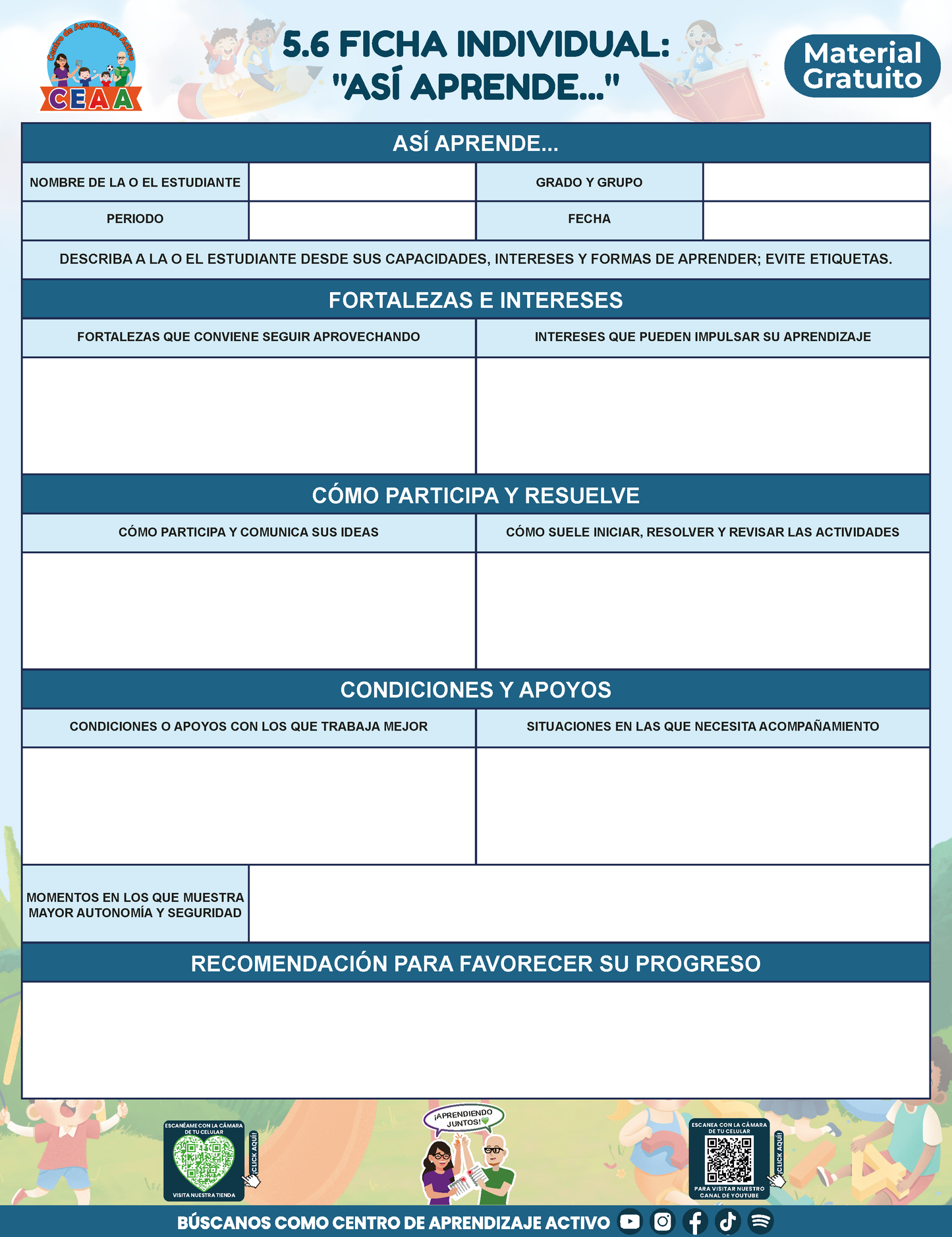 EXPEDIENTE INTEGRAL PARA LA EVALUACIÓN FORMATIVA Y ACOMPAÑAMIENTO DE LOS ESTUDIANTES en PDF V2