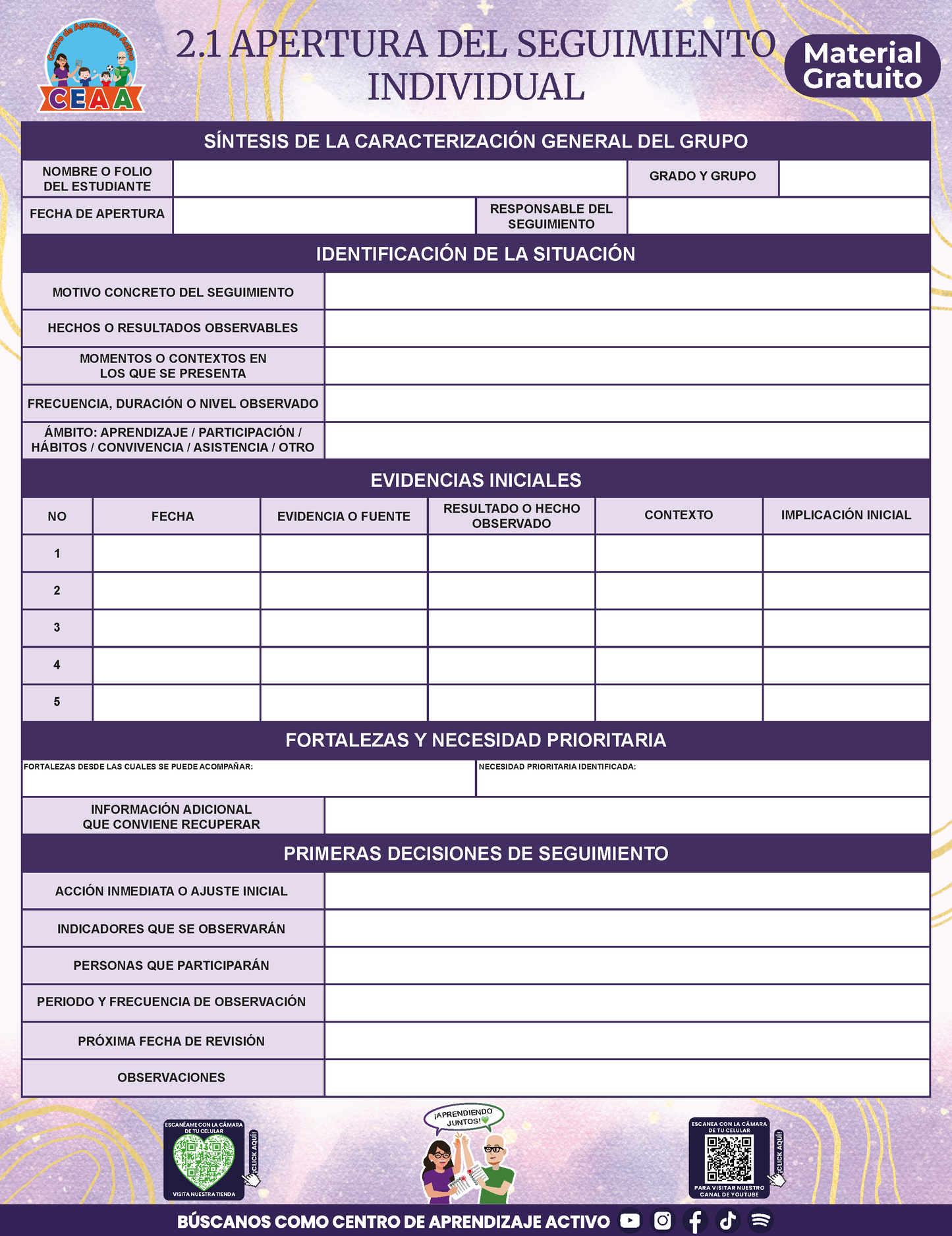 EXPEDIENTE INTEGRAL PARA LA EVALUACIÓN FORMATIVA Y ACOMPAÑAMIENTO DE LOS ESTUDIANTES en PDF V3
