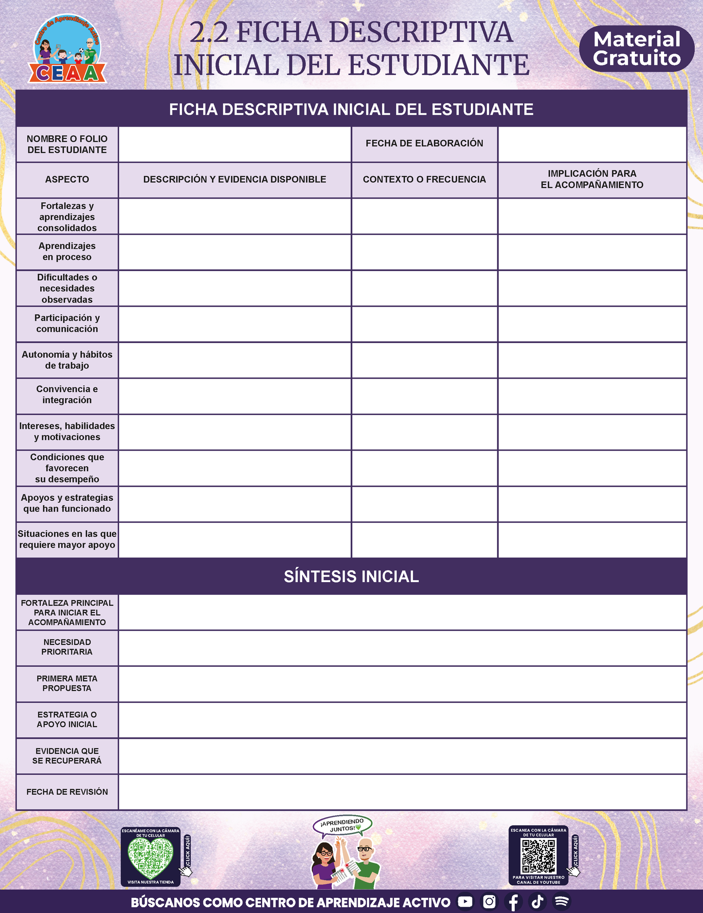 EXPEDIENTE INTEGRAL PARA LA EVALUACIÓN FORMATIVA Y ACOMPAÑAMIENTO DE LOS ESTUDIANTES en PDF V3