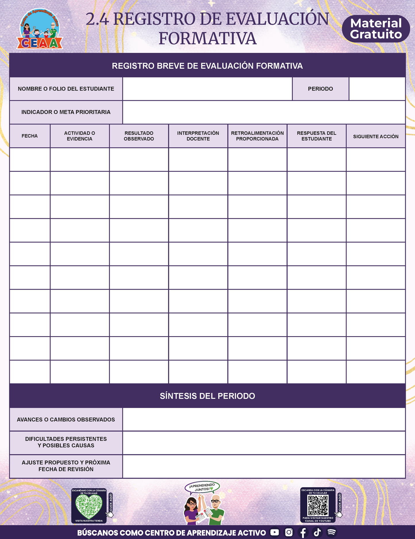 EXPEDIENTE INTEGRAL PARA LA EVALUACIÓN FORMATIVA Y ACOMPAÑAMIENTO DE LOS ESTUDIANTES en PDF V3