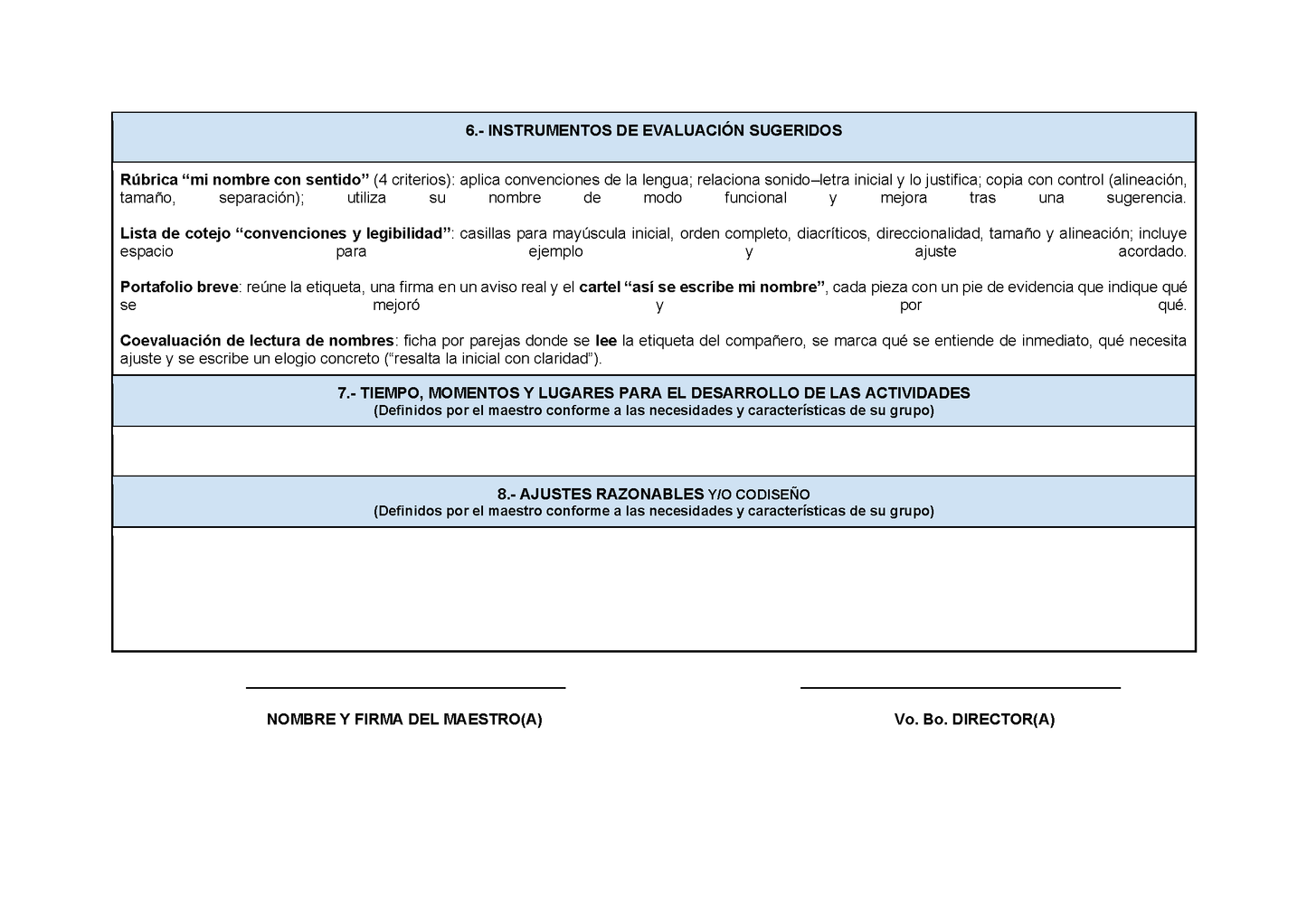 Planeación Fase 3 Primaria 1⁰ y 2⁰ Todos los Contenidos (Editable en Word)