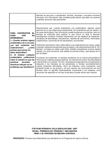 Formato de Producto CTE Fase Intensiva Tema 3 y 4 Editable en Word