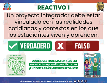 Cuadernillo de Estudios - Aprendamos en Comunidad Fascículo 6 - Verdadero o Falso en PDF
