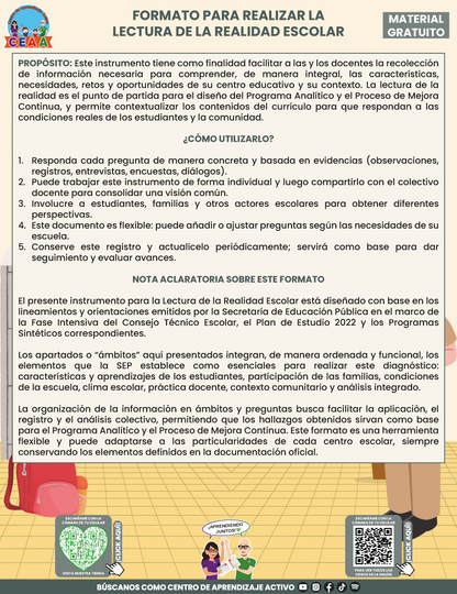 Formato Lectura de la Realidad en PDF