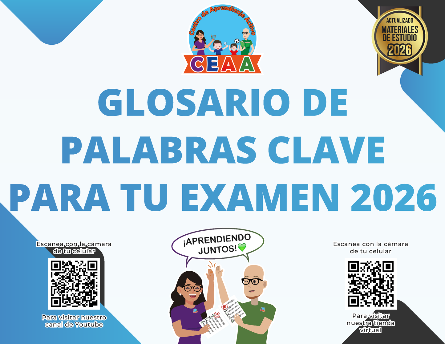 Glosario de Palabras Clave Para tu Examen 2026