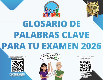 Glosario de Palabras Clave Para tu Examen 2026
