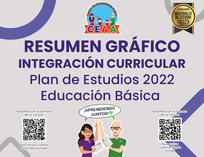 Resumen Gráfico - Integración Curricular Plan de Educación Básica 2022