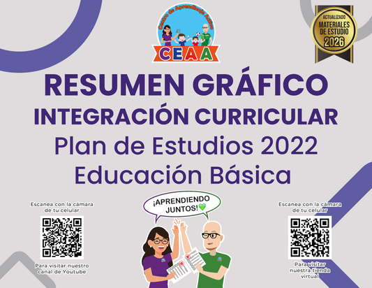 Resumen Gráfico - Integración Curricular Plan de Educación Básica 2022