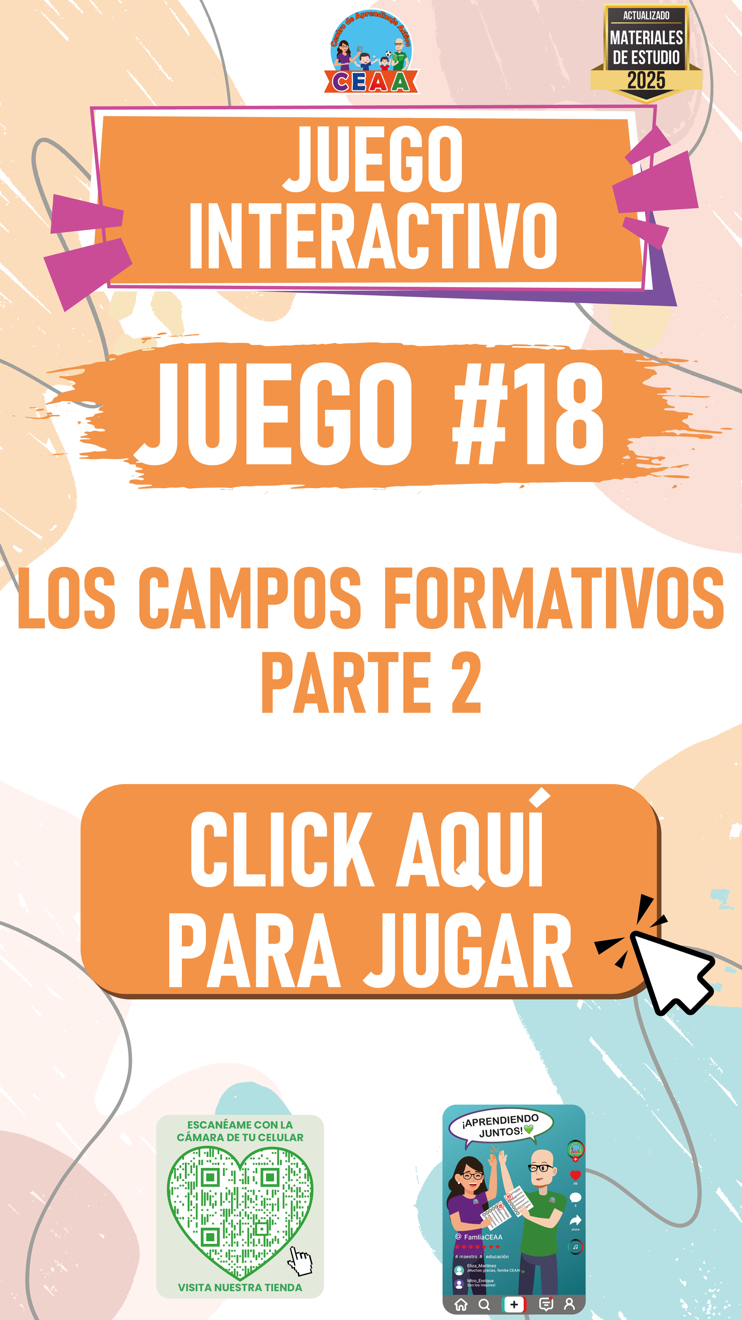 JUEGO INTERACTIVO #18: LOS CAMPOS FORMATIVOS PARTE 2