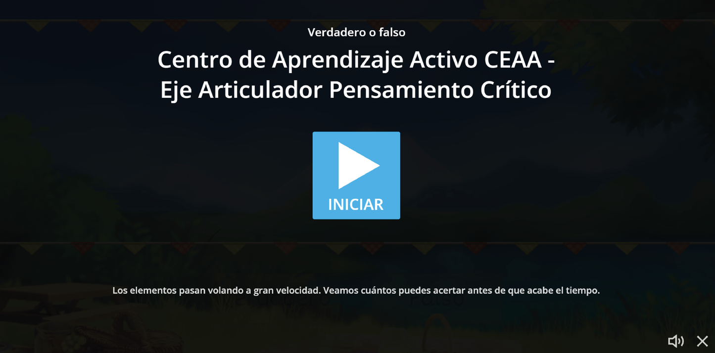 JUEGO INTERACTIVO #24: EJE ARTICULADOR PENSAMIENTO CRÍTICO