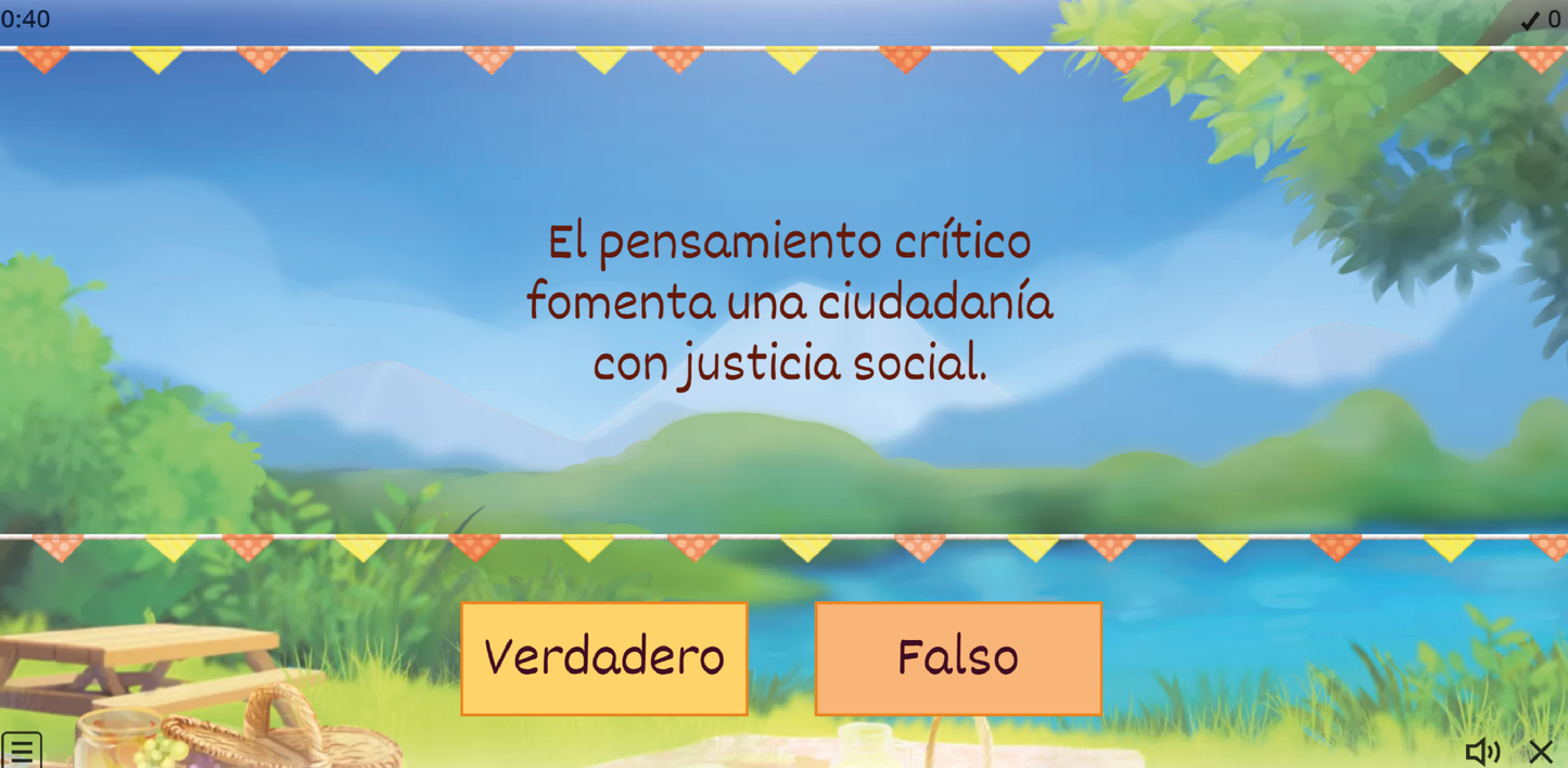 JUEGO INTERACTIVO #24: EJE ARTICULADOR PENSAMIENTO CRÍTICO