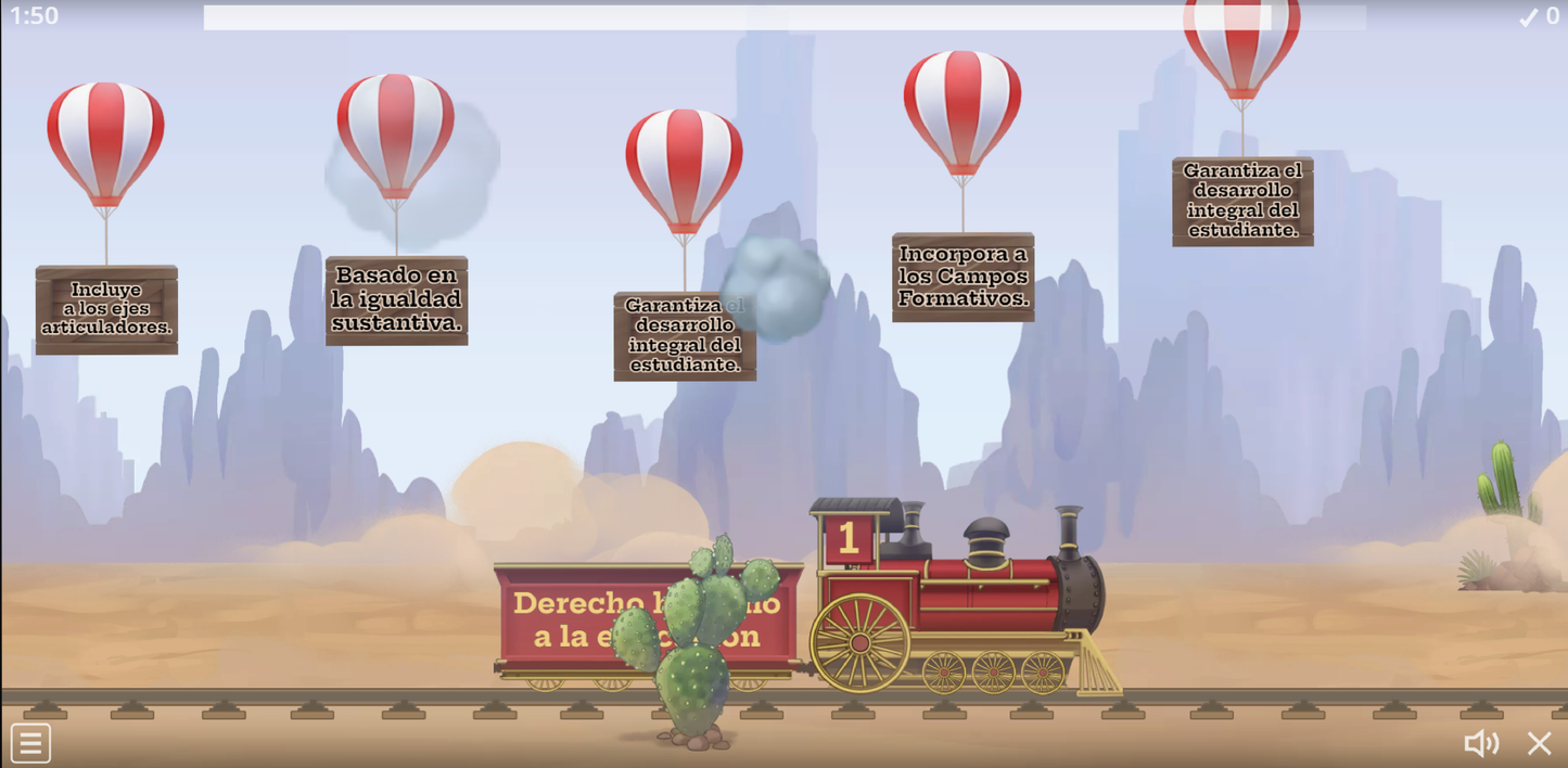 JUEGO INTERACTIVO #25 ELEMENTOS QUE ARTICULAN LA PROPUESTA DEL PLAN DE ESTUDIOS 2022