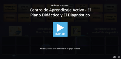 JUEGO INTERACTIVO #31: EL PLANO DIDÁCTIVO Y EL DIAGNÓSTICO