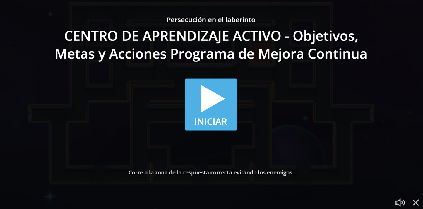 JUEGO INTERACTIVO #33: OBJETIVOS, METAS Y ACCIONES PROGRAMA DE MEJORA CONTINUA