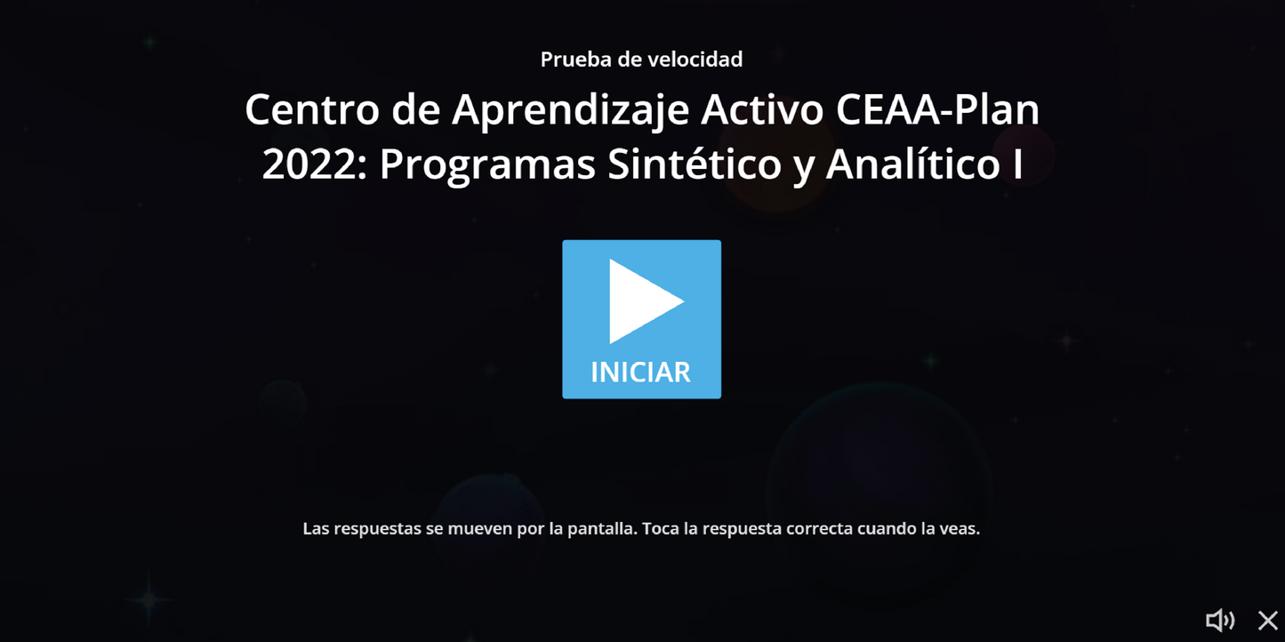 JUEGO INTERACTIVO #15 PROGRAMA SINTÉTICO Y ANALÍTICO (PARTE 2)