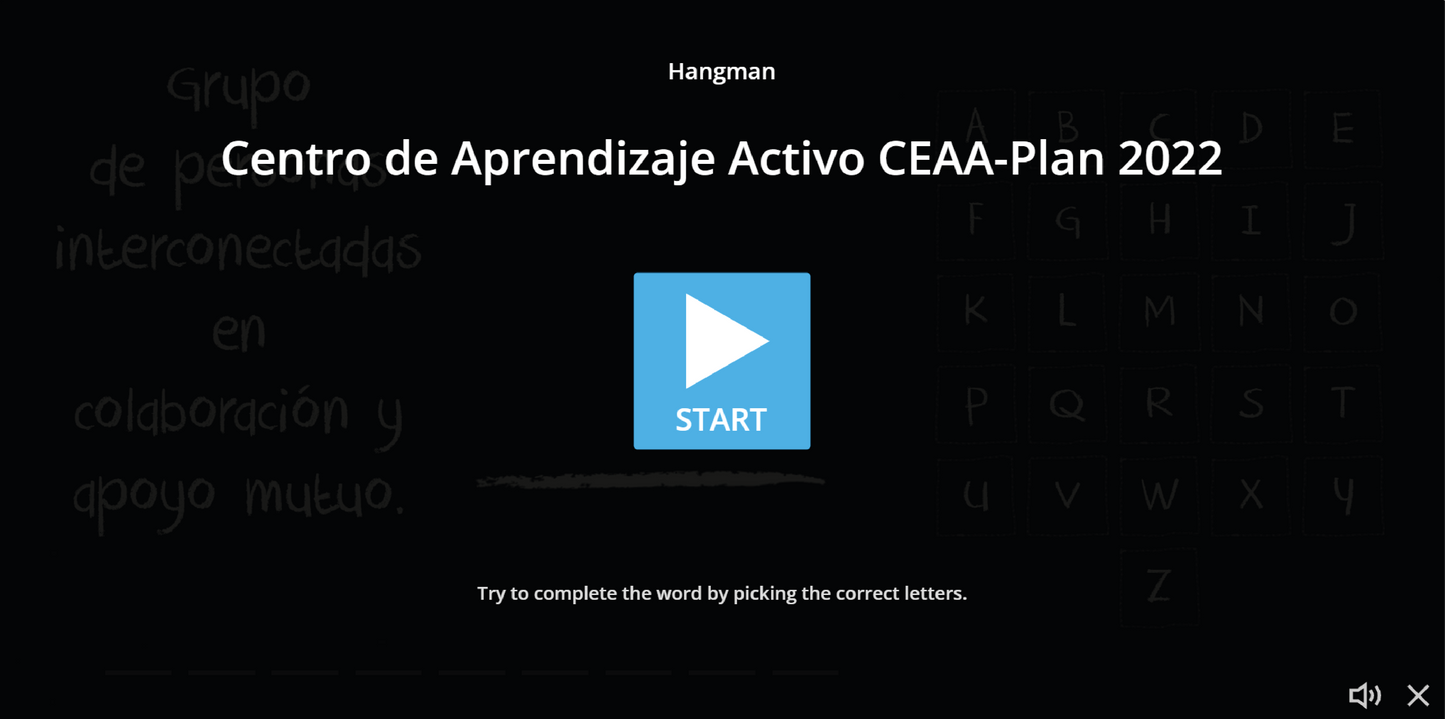 JUEGO INTERACTIVO #17 PALABRAS CLAVE DEL PLAN DE ESTUDIOS 2022 JUEGO DEL AHORCADO