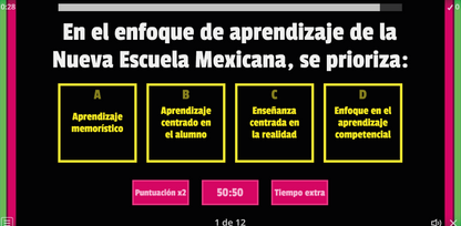 JUEGO INTERACTIVO #20 LA NUEVA ESCUELA MEXICANA (PARTE 2)