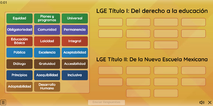 JUEGO INTERACTIVO #4 LEY GENERAL DE EDUCACIÓN PARTE II