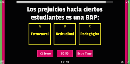 JUEGO INTERACTIVO #7 ESTRATEGIAS PARA IDENTIFICAR LAS BAP