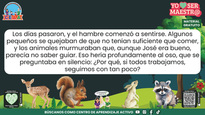 Historias para Maestros - JOSÉ, EL OSO QUE APRENDIÓ A DAR INDICACIONES en PDF