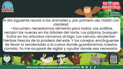 Historias para Maestros - JOSÉ, EL OSO QUE APRENDIÓ A DAR INDICACIONES en PDF