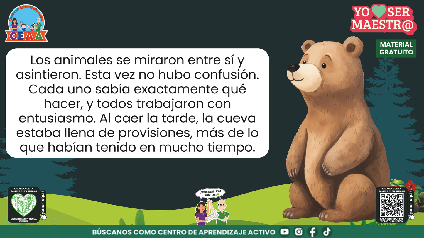 Historias para Maestros - JOSÉ, EL OSO QUE APRENDIÓ A DAR INDICACIONES en PDF