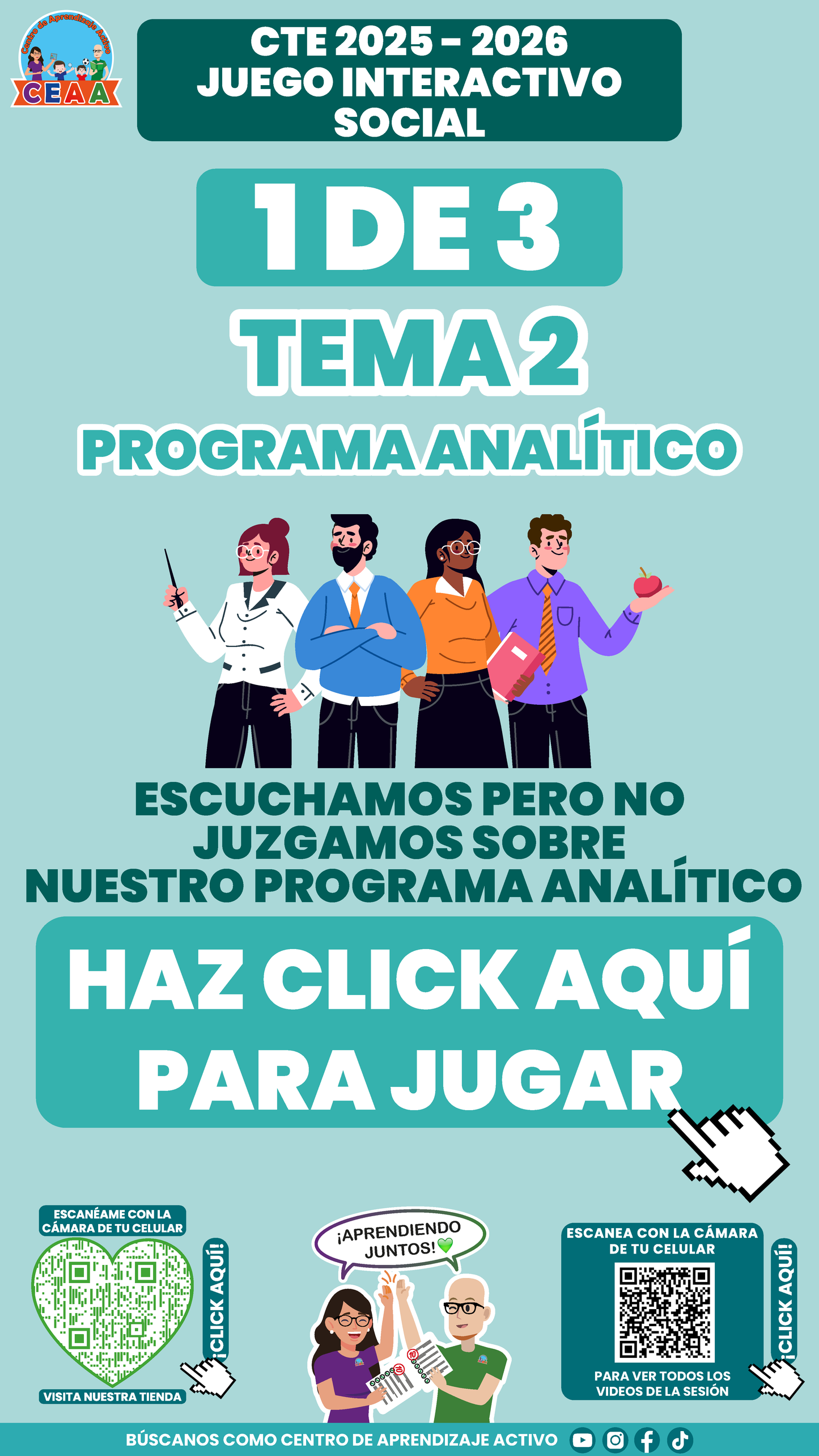 3 Juegos Interactivos CTE Tema 2 (Requieren conexión a internet)