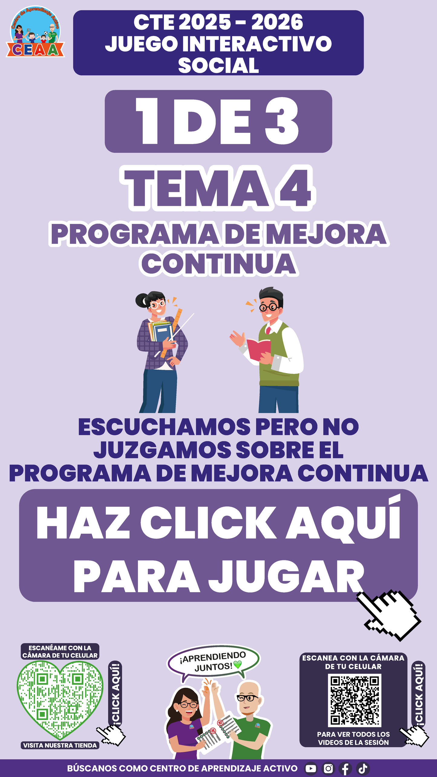 3 Juegos Interactivos CTE Tema 4 (Requieren conexión a internet)