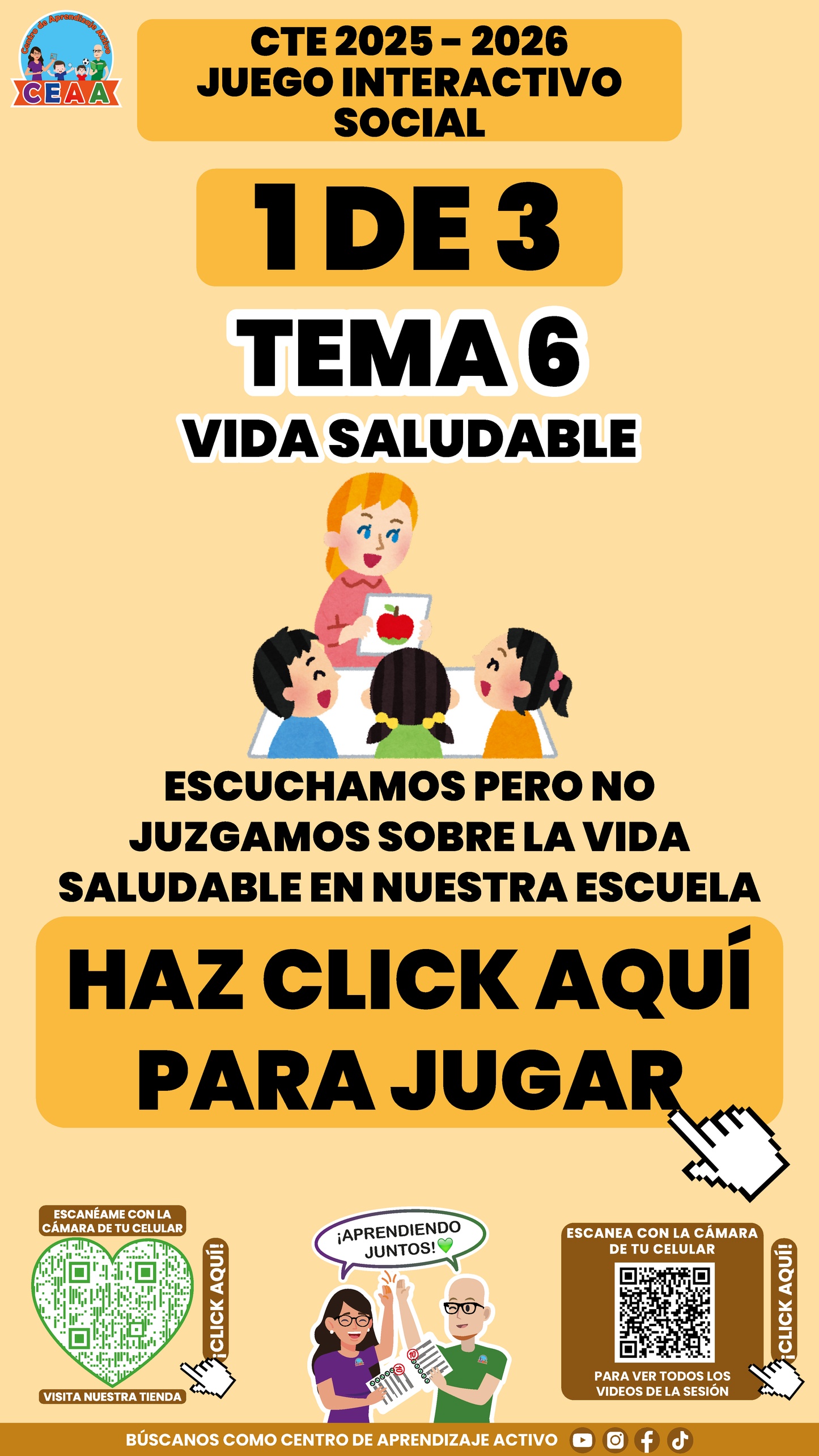 3 Juegos Interactivos CTE Tema 6 (Requieren conexión a internet)